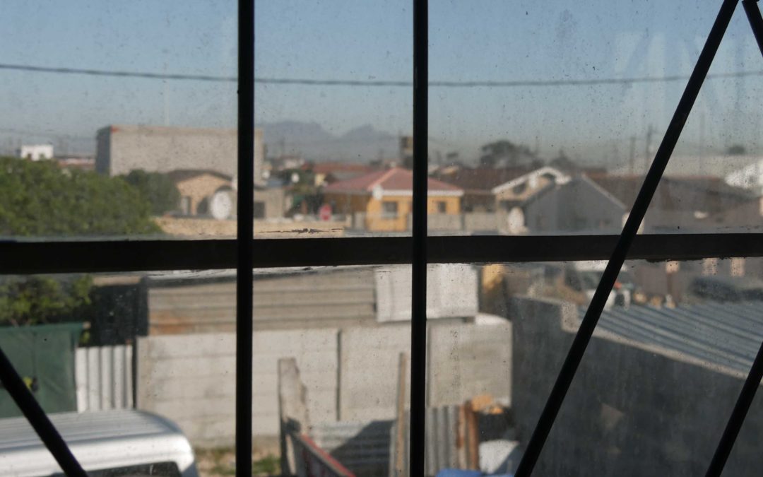 richtig spenden blick auf Tafelberg in township Kapstadt